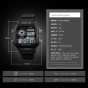 SKMEI 1373 Digital Watch Men Waterproof Compass Calorie Pedometer Multifunction Fashion Outdoor Sport Clock Men's Wristwatches
