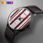 SKMEI Men Women Fashion Quartz Wristwatches Lovers Watch Waterproof Leather Strap Clocks New 2017 Top Brand Sports Watches 1602S
