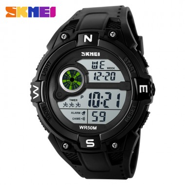 SKMEI Brand LED Digital Watch Men Sports Watches Male Clocks Fashion Mens Relojes Wristwatches Waterproof Relogio Masculino 1279