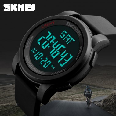 SKMEI Men Military Outdoor Sports Watches Waterproof Relojes Electronic LED Digital Wristwatches Clock Relogio Masculino 1257