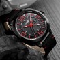 SKMEI Quartz Wristwatches Watches Men Complete Calendar Leather Male Watch Black Luxury Mens Sport Watches Men Waterproof 2018