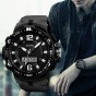 SKMEI Men's Watches Men Sport Watch Dual Display LED Digital Quartz Wristwatches Waterproof Clock Watches Men Fashion Watch 2018