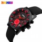 SKMEI Men Quartz Watch Waterproof Clocks Fashion Casual Leather Wristwatches High Quality Sports Watches 9147 Relogio Masculino
