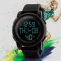 SKMEI Men's Watches Sports Watch Pedometer Calorie Stopwatch LED Digital Wristwatches Waterproof Clock Man Sport Watches For Men