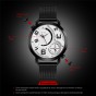 SKMEI Fashion Men Watch Double Time Quartz Wristwatches Mens Watches Top Brand Luxury Stainless Steel Clock Relogio Masculino