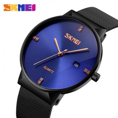 2018 News Ultra Thin Men Quartz Analog Watch Men Fashion Male Clock Top Brand Luxury Stainless Steel Watchband Relogio Masculino