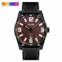 SKMEI Men Quartz Wristwatches Large Dial Alloy Case Clocks Calendar 30M Waterproof Fashion Sports Watches Relogio Masculino 9137