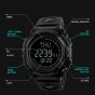 SKMEI Men's Watches Sport Watch Compass World Time Week Alarm LED Display Digital Wristwatches Waterproof Sport Watches For Men