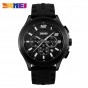 SKMEI 9136 Men Quartz Wristwatches Fashion Casual Brand Watches Silicone Strap Stop Watch Auto Date Man Clock Relogio Masculino