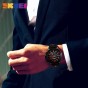 SKMEI 9136 Men Quartz Wristwatches Fashion Casual Brand Watches Silicone Strap Stop Watch Auto Date Man Clock Relogio Masculino
