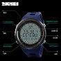 SKMEI Men's Watches Sport Watch Week Display Alarm LED Digital Wristwatches 50M Waterproof Clock Man Black Sport Watches For Men