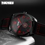 SKMEI Man Quartz Watch Men Clock Leather Male Fashion Casual Watches Relojes Waterproof Mens Wristwatches Relogio Masculino 9155