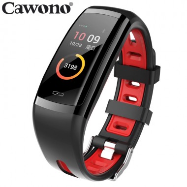 Cawono CW9 Bluetooth Smart Bracelet Sport Heart Rate Monitor Fitness Tracker Smart Wristband Men women Watch for Android IOS