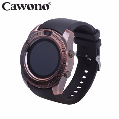 Cawono CN7 Vintage Bluetooth Smartwatch Support SIM TF Card Sport Pedometer Smart Watch Men Women for iPhone Android PK DZ09 CW5