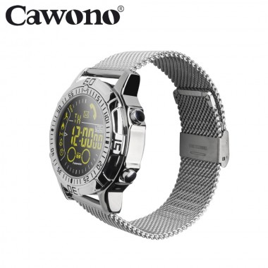 Cawono CN4 Bluetooth Pedometer Fitness Tracker Smart Watch wristwatch for Men Android Measurement Elevation Smart Watch VS EX18