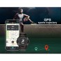 SCOMAS Touchscreen Waterproof Bluetooth Smart Wristwatch Pedometer GPS Trajectory Distance Outdoor Sports Smartwatch for Android