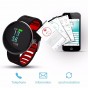 SCOMAS 0.95 OLED Color Display Smart Wrist Watch Heart Rate Monitor Blood Pressure Sports Pedometer Fitness Men's Smart Watches