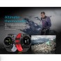 SCOMAS Bluetooth 4.2 Men's Sports Smart Watch Altimeter Barometer Thermometer GPS Outdoor Fitness Tracker Smartwatches Watchband