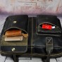 Men Original Leather Designer Travel Business Briefcase Computer Document Bag Attache Portfolio Tote Messenger Shoulder Bag B331