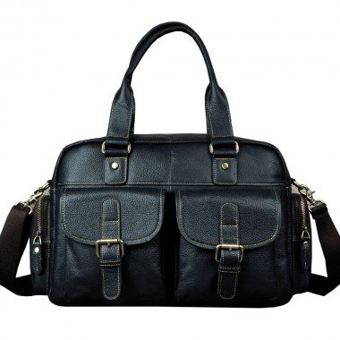 Fashion genuine leather Designer Male travel bag Shoulder Messenger Bag Casual Handbag Tote Document Laptop Bag For Men 061
