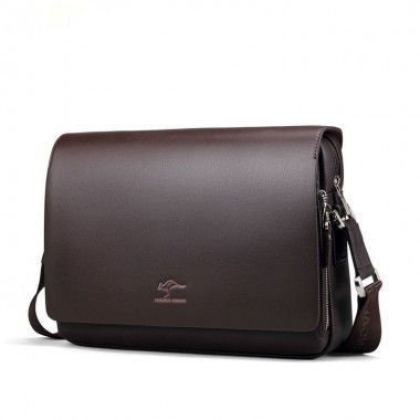 2018 Hot Sale Brand Soft Leather Men Messenger Bags Big Promotion Kangaroo Leather Shoulder Men Handbag Casual Briefcase HT03