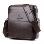 KANGAROO Brand New PU Leather Men Crossbody Bags Solid Men Travel Bag Business Men Messenger Bags Top Quality Men Handbag M073