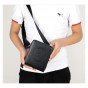 Double Zipper Brand Kangaroo Men Leather Handbag Famous Men Laptop Small Bags Male Crossbody Bag For Men Travel Shoulder Bag