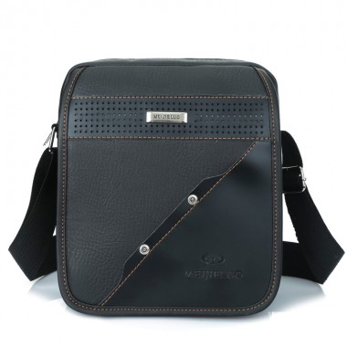 Brand New PU Leather Men Messenger Bags Laptop Crossbody Bag For Men Casual Men Travel Bag Small Men Shoulder Crossbody Bag M118