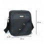 Brand New PU Leather Men Messenger Bags Laptop Crossbody Bag For Men Casual Men Travel Bag Small Men Shoulder Crossbody Bag M118