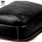 BULLCAPTAIN 2018 Bat Chest Bag Fashion Genuine Leather Men Shoulder Bags Casual Crossbody Bag For Men Male Messenger Bags NCZ055