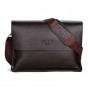 SEVJET Brand New PU Leather Men Messenger Bags Vintage Men Shoulder Bags Fashion Crossbody Bag For Men Solid Men Briefcase Bag