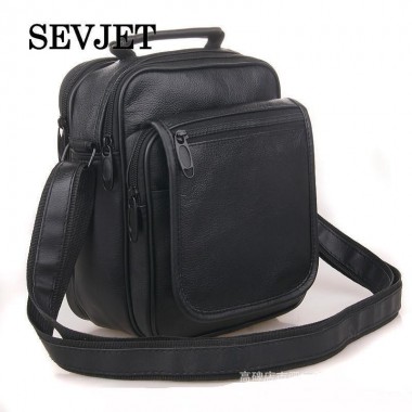 2017 New Arrived brand genuine leather men messenger bag shoulder bag brown ipad laptop bag multifunction men travel bags MB231