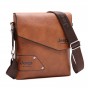 Man Leather Bag Jeep Brand Shoulder Crossbody Bags For Men Cow Split Leather Male iPad Business Messenger Briefcase Travel Bag
