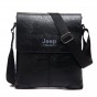 JEEP BULUO Brand Men Leather Bags Casual Business Tote Bag For Male Fashion High Quality Hobos Office Man's Shoulder Bag 1302