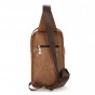 JEEP BULUO Famous Brand Man Chest Bag Cow Split Leather Sling bag Large Capacity Handbag Muzee Summer Crossbody Bags 1667