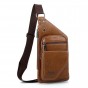Men Leather Bags Jeep Brand Crossbody Chest Bag For Young Man Casual Party Messenger Shoulder Bags Fashion Mens Travel Bag PI600