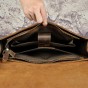 Men Leather Casual Design Messenger Shoulder Crossbody Bag Daily Bag Fashion Male Laptop bag University School Book Bag A063