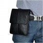 Real Leather Male Multifunction Design One Shoulder Messenger bag fashion Satchel Crossbody Bag 8