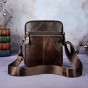 Real Leather Male Design Small One Shoulder Bag Messenger bag cowhide fashion Crossbody Bag 8