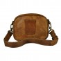 Hot Sale Top Quality Genuine Real Leather Cowhide men vintage Small Messenger Bag Pouch Waist Belt Pack Bag 6803