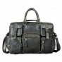 Retro crazy horse leather Men Fashion Handbag Business Briefcase Commercia Document Laptop Case Male Attache Portfolio Bag 3061