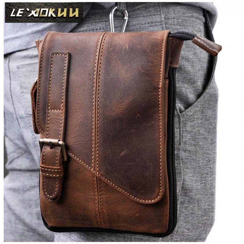 shoulder bag leather man