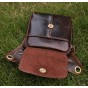 Real Leather Men Design Casual Messenger Shoulder Sling Bag Fashion Multifunction Waist Belt Pack Drop Leg Bag Pouch 211-1c