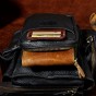 Original Leather Men Design Casual Messenger Shoulder Sling Bag Fashion Multifunction Waist Belt Pack Drop Leg Bag Pouch 3109b