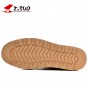 Z. Suo men's boots, leather fashion boots man, leisure fashion Winter to add fluff warmth men boots ankle bots.zs359M