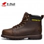 Z.Suo men's boots. Leather mens  boots, high-quality tooling retro fashion casual boots man botas hombre zsgty16008