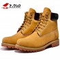 Z. Suo men's boots, the first layer of cow leather boots in tube, casual fashion men's  boots. botas hombre zs10061