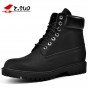 Z. Suo men's boots, the new autumn and winter high fashion vintage boots, with pure color, round, tendon soles 10061