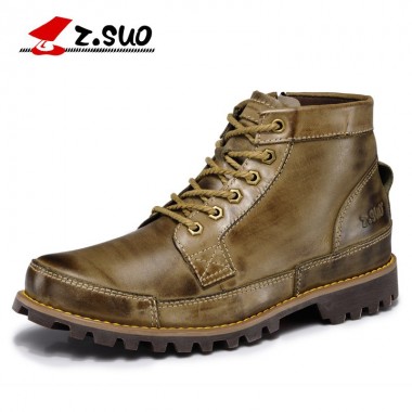 Z. Suo men 's boots, and the quality of the boots, leather fashion tooling male, leisure fashion season man  boots. zs608