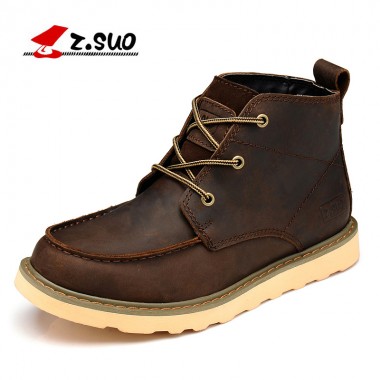 Z. Suo men 's boots,leather boots male qiu dong season,cylinder in the leisure fashion Man  boots,Botas DE cuero Man zs088
